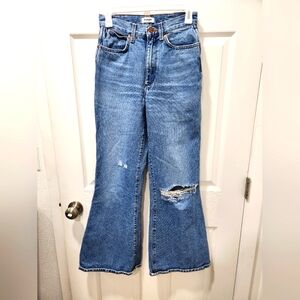 Wrangler Wanderer High Rise Flare Sz 26